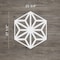 Ekena Millwork Large Hampton Decorative Fretwork Wall Panels in Architectural Grade PVC, 23 3/8"W x 27 "H x 3/8"T WALP24X28HMP - alternate 4